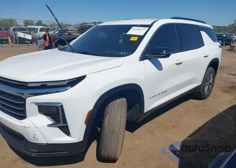 2025 Chevrolet Traverse Fwd Lt from USA, damaged, VIN 1GNERGRS5SJ269687